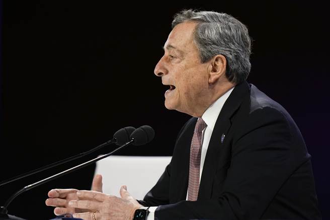 义大利总理德拉吉（Mario Draghi）。(图／美联社)