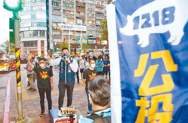 國民黨宣傳4大公投案。（圖/本報系資料照片）
