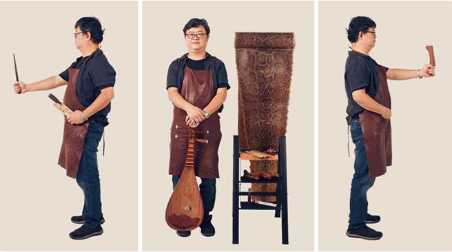 國樂器修復師李榮華。(攝影/陳又維)