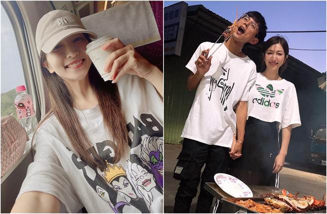 阿翔与Grace搭高铁感受松绑的小自由，但反应却非常两极。(取材自Out Of Control 妈咪Grace脸书)