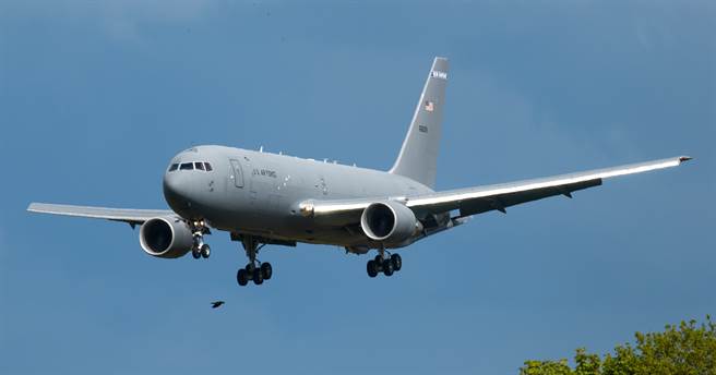 波音（Boeing）制造的KC-46A空中加油机。（达志影像/Shutterstock）