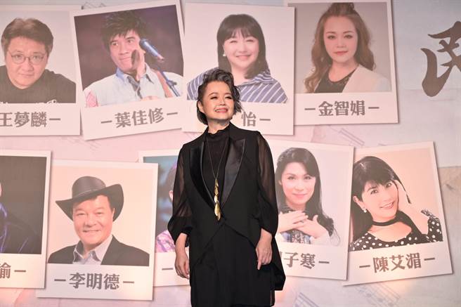 金智娟今出席「民歌高峰会」记者会。（宽宏艺术提供)