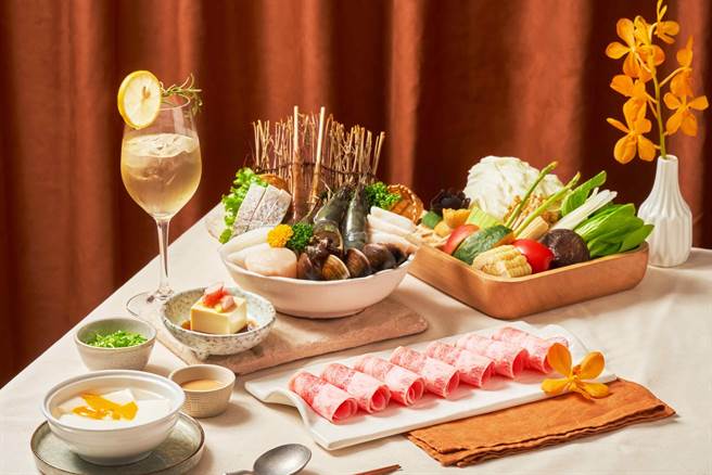 「Extension 1 by 橘色」迎接光棍节，期间限定推出每套1680元的「占勋飨宴」。（橘色餐饮集团提供）
