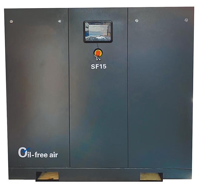 兴立翔机电「无油式空压机」。图／业者提供