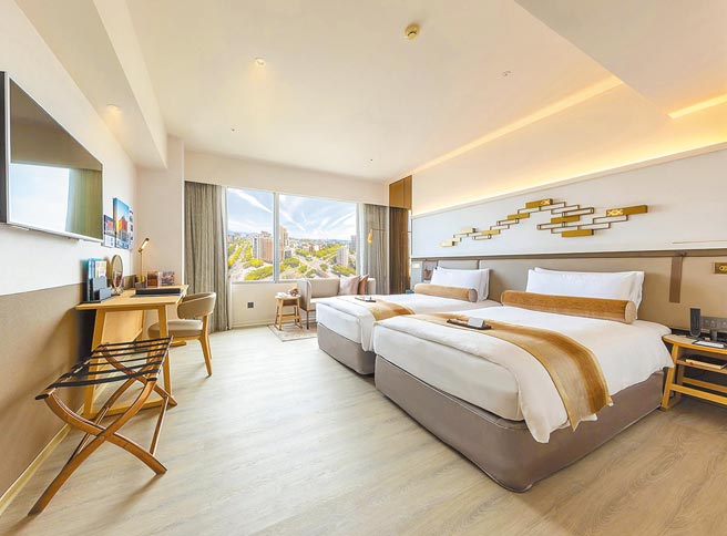 台北花园大酒店「雅致客房」。（天成饭店集团提供）