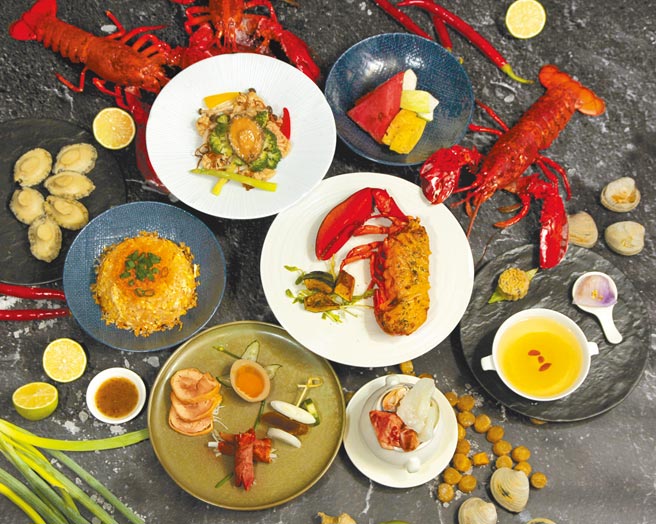 台北花园大酒店-牛排龙虾飨时光「尊宠牛排龙虾双人套餐」。（天成饭店集团提供）