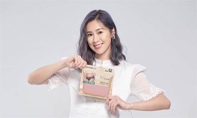 圖：瑪榭速乾無縫內褲代言人「張棋惠」