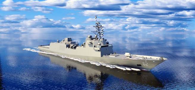 最近發布的星座級概念圖，已將57快砲加在A砲位。(圖/美國海軍)