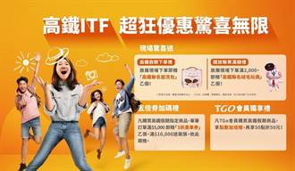 國際旅展登場 台灣高鐵祭「超狂優惠」