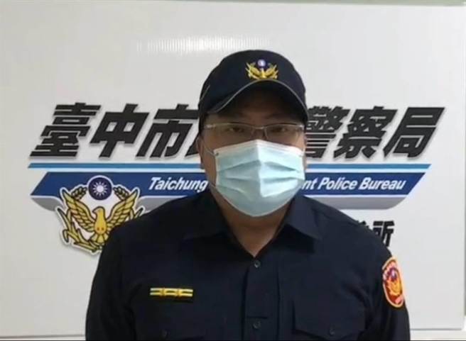 清水警分局沙鹿分驻所长林双镇呼吁民眾处事应理智。（警方提供）