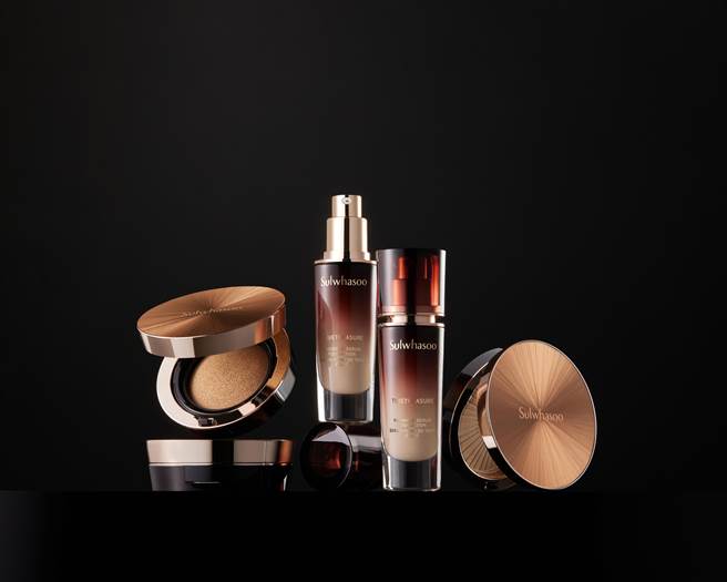 雪花秀臻雪光灿底妆系列家族情境图。（雪花秀提供）