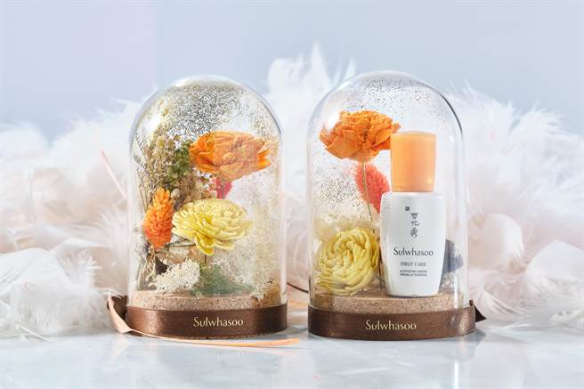 雪花秀瓶中润燥造景体验情境图。（雪花秀提供）