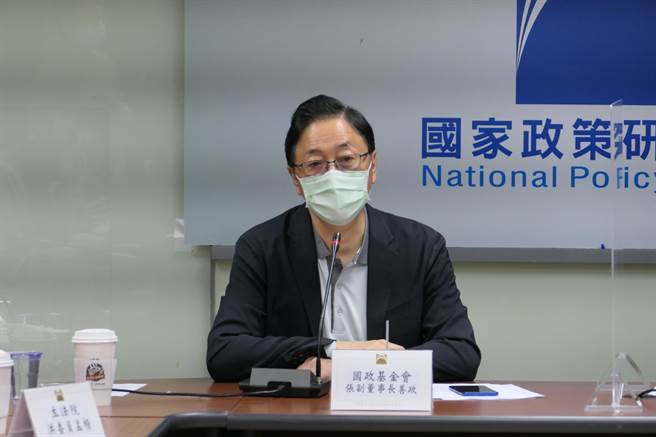 国民党智库副董事长张善政。（赵婉淳摄）