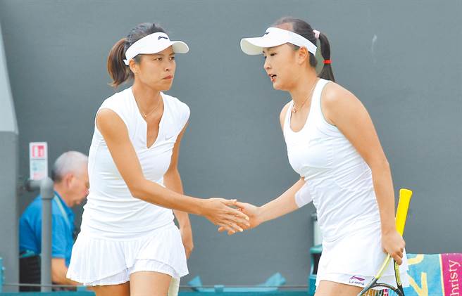 谢淑薇、彭帅曾是搭檔。（图／资料照，新华社）