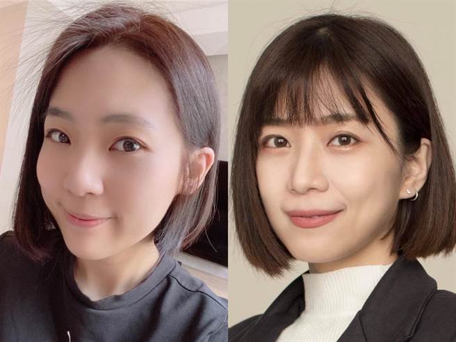 北市议员徐巧芯（左）、林颖孟（右），2正妹为核四议题杠上互喷。（摘自徐巧芯、林颖孟脸书／张颖齐台北传真）