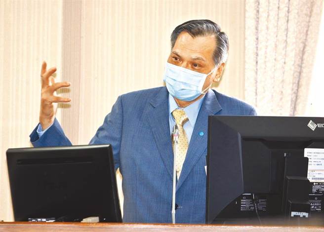 國安局長陳明通。(本報資料照)