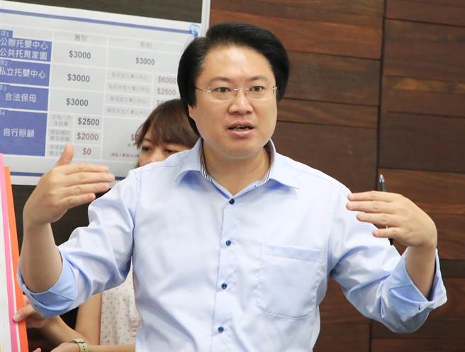 基隆市长林右昌。（张颖齐摄）