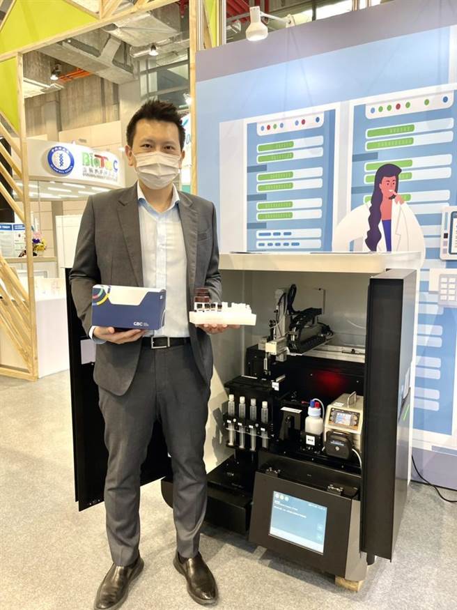 (普生CellBio新一代循環腫瘤細胞(CTC)檢測系統產品正式亮相。圖／普生提供） 