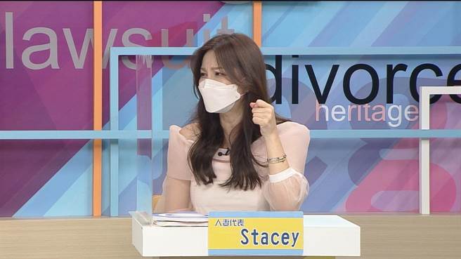 Stacey透露老公梁赫群很爱翻旧帐。（和展影视提供）