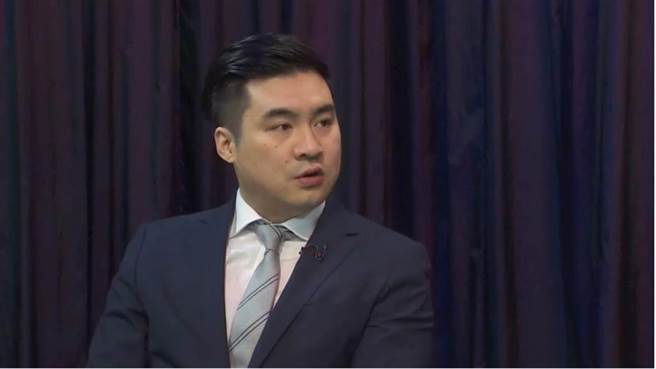 国民党国际部副主任黄裕钧。（取自黄裕钧脸书）