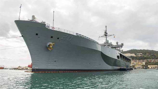 美军指挥舰驶入黑海 俄罗斯密切监控。(图/DVIDS)