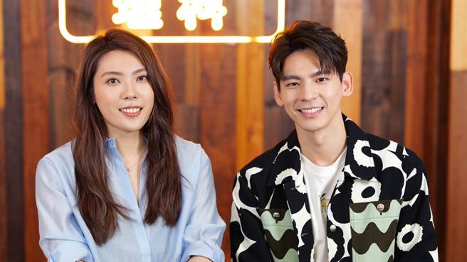 林柏宏（右）與網紅「理科太太」大聊婚姻人生觀。（理科太太提供）