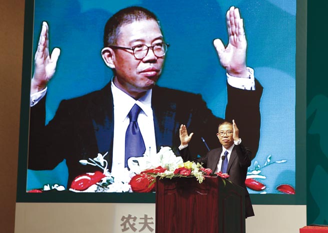 农夫山泉董事长锺睒睒。图／中新社