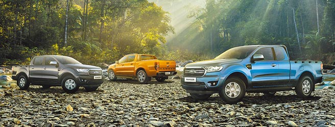 Ford Ranger車系11月限時加碼專案，凡入主Ranger職人型（104.8萬元）、全能型（119.8萬元）或運動型（149.8萬元），可享配件金2萬元優惠。（福特六和提供）