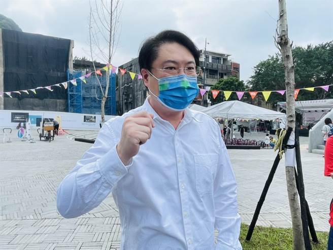 基隆市长林右昌。（张颖齐摄）