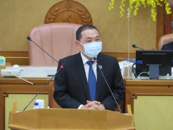 图为新北市长侯友宜。（资料照/叶德正摄）