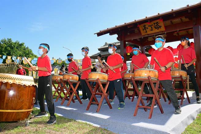 由客委会补助台东县政府兴建的「添丁亭」， 6日举办启用仪式。（庄哲权摄） 