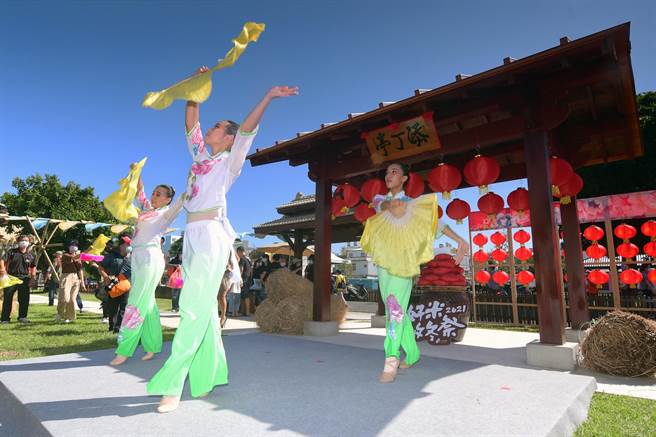 由客委会补助台东县政府兴建的「添丁亭」， 6日举办启用仪式。（庄哲权摄）