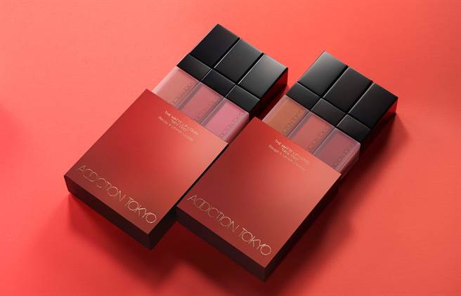 ADDICTION 癮吻唇萃三件組(迷你版)，預計於11月12日上市。（圖／品牌提供）