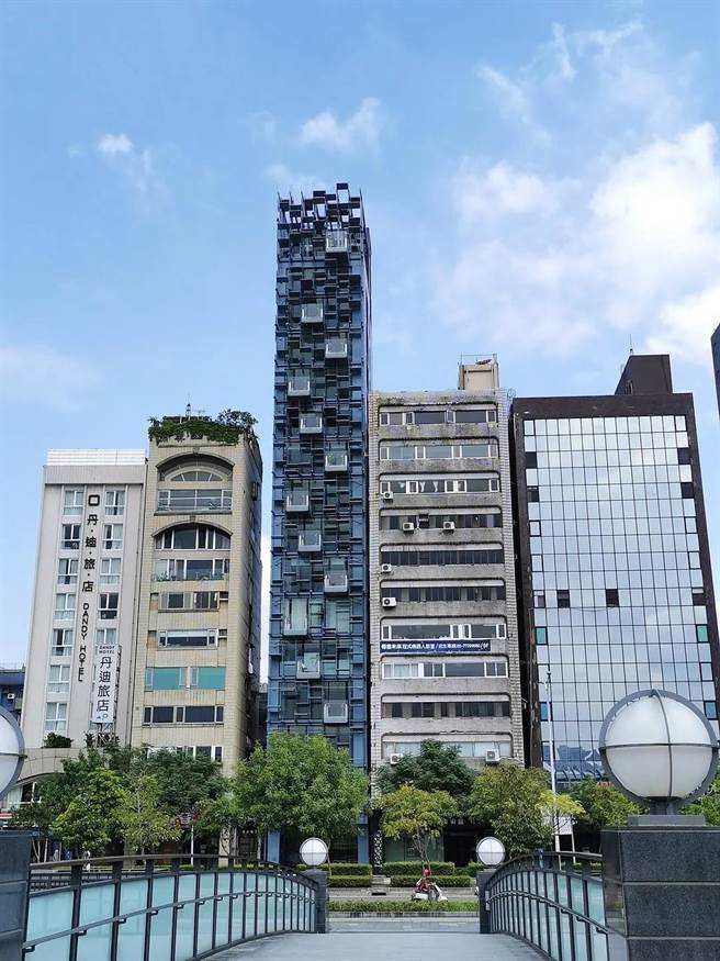 台北街头。（作者提供）