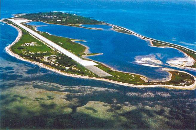 國安局長陳明通昨透露，中共內部確辯論應否攻打東沙島。圖為東沙島。（圖/資料照，海巡署提供）
