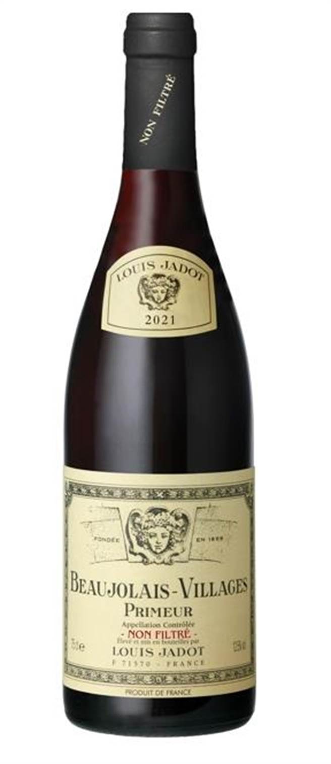 city’super路易佳铎酒庄薄酒莱新酒未过滤版，每瓶原价1300元、预购价1050元（未满18岁请勿饮酒）。（city’super提供）