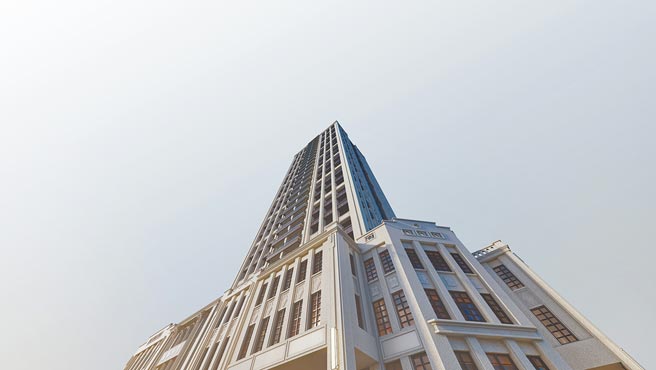 弘千建设携手日本鹿岛建设关系企业中鹿开发，推出「大承」，这也是中鹿首度以建设方在台推案。（甲桂林提供）