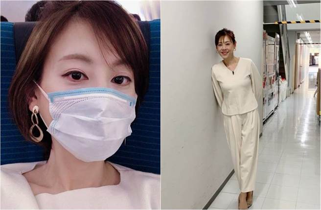 高橋真麻幫女兒戴牽繩照，未料卻引發爭議。（圖／取材自Instagram、部落格）