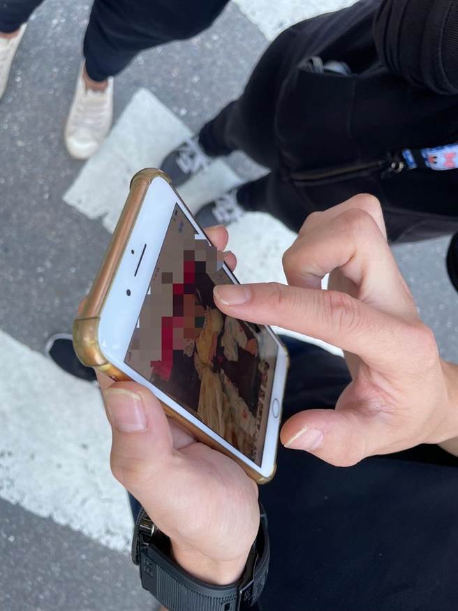 云林县一名11个月大男婴摔伤颅内出血被保母送医，男婴父母今日控诉保母施虐。（家属提供）