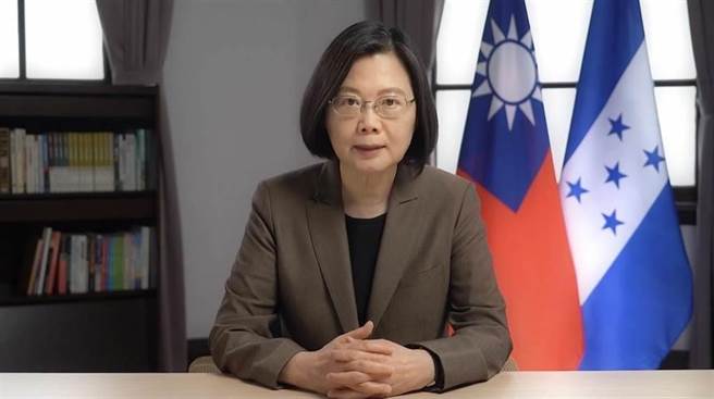 中華民國與友邦宏都拉斯建交80週年，總統蔡英文今年4月表示，兩國是相互扶持的盟友。(圖/截自總統府影片，資料照)