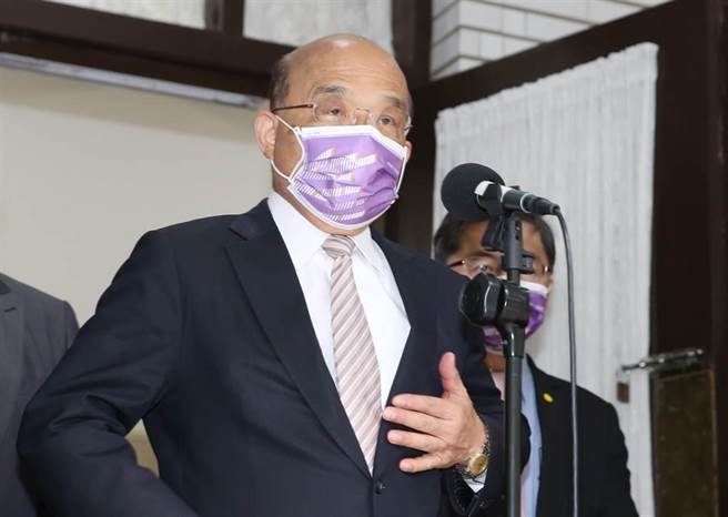 行政院長蘇貞昌。（資料照，姚志平攝）