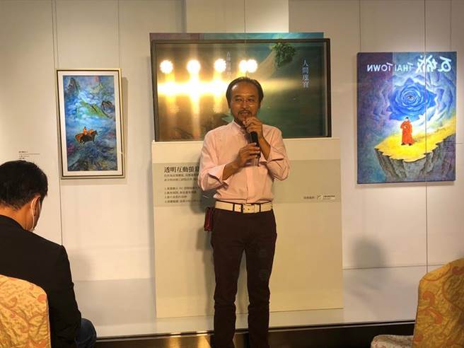 （中友时尚艺廊即日起至12/20举办陈向濂油画创作展。图／中友提供）