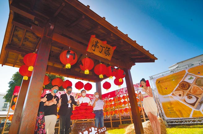 由客委會補助台東縣政府興建的「添丁亭」， 6日舉辦啟用儀式。（莊哲權攝）