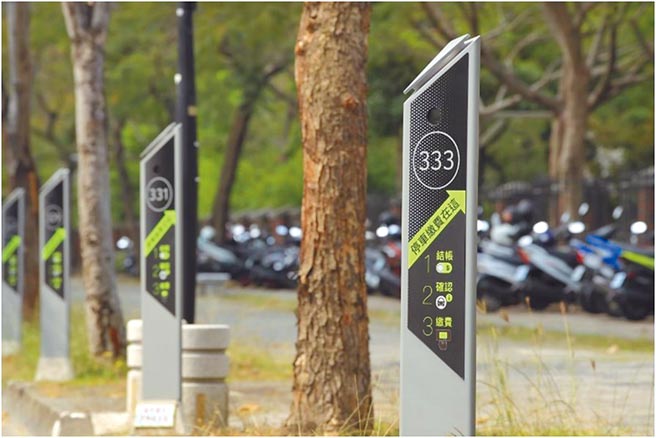 智慧路边停车计费系统提供自动化与高效率交通服务。（臺南市政府交通局提供）