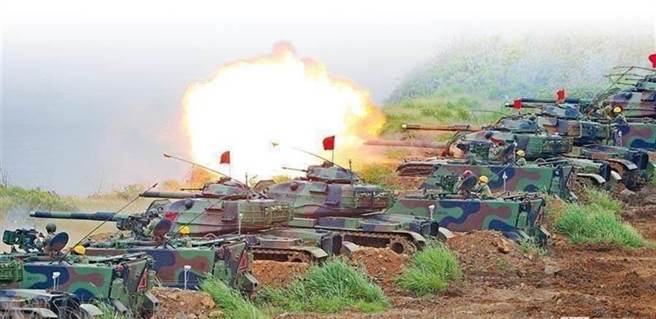 圖為國軍漢光演習畫面。(圖／本報資料照片)