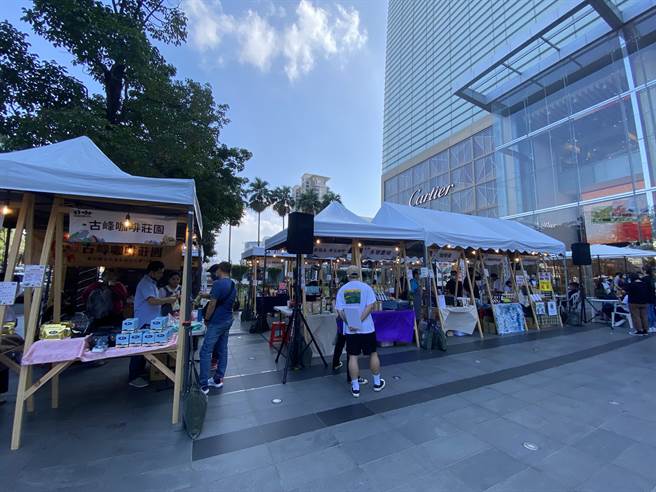 「Taiwan好咖」市集严选云林、彰化、南投精品咖啡业者，包含本年度评鑑的头等奖、银质奖等业者参与，现场还有青农伙伴产业行销与推广。（冯惠宜摄）