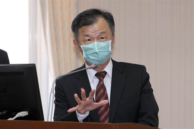 陆委会主委邱太三。（黄世麒摄）