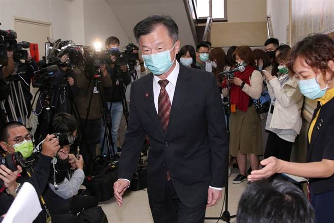 陆委会主委邱太三。（黄世麒摄）