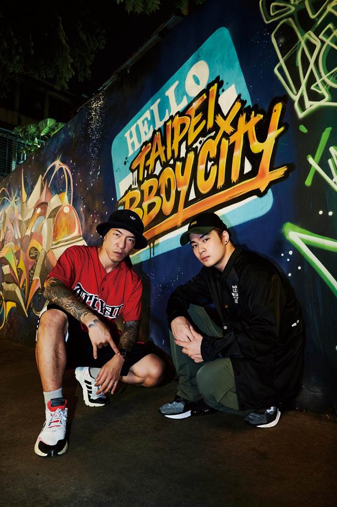 台北霹雳起舞——舞蹈工作室创办人陈柏均×街舞选手孙振（摄影／陈冠凯）