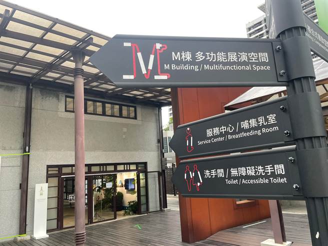 展覽館與美術館的指標設計可在達成指引功能的前提下，在設計上發揮創意，展現空間的獨特魅力。（攝影／張晋瑞）